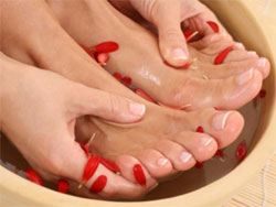 Полезные ванночки для ног