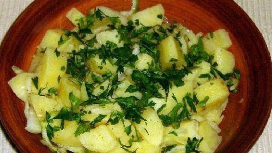 острый картофельный салат рецепт