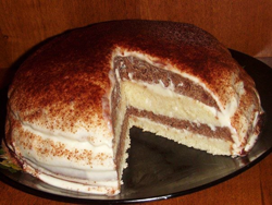 Кефирный торт