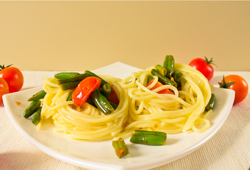 Спагетти со стручковой фасолью